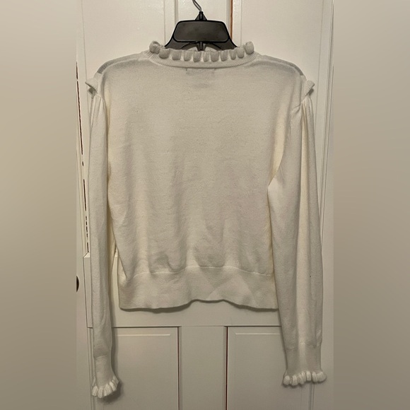 French Connection Babysoft Crewneck Ruffle Sweater - Picture 3 of 7